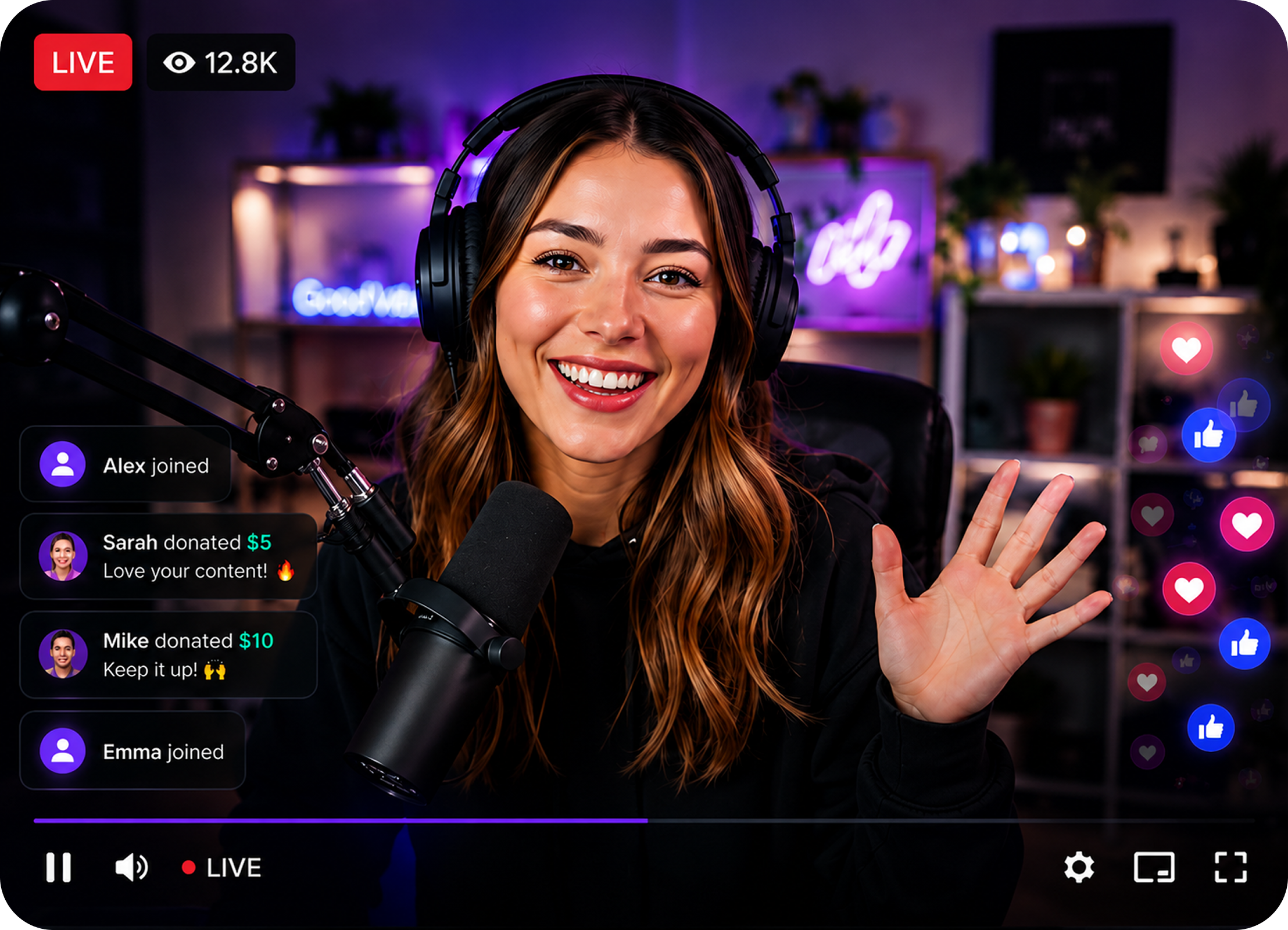 Interactive Streaming